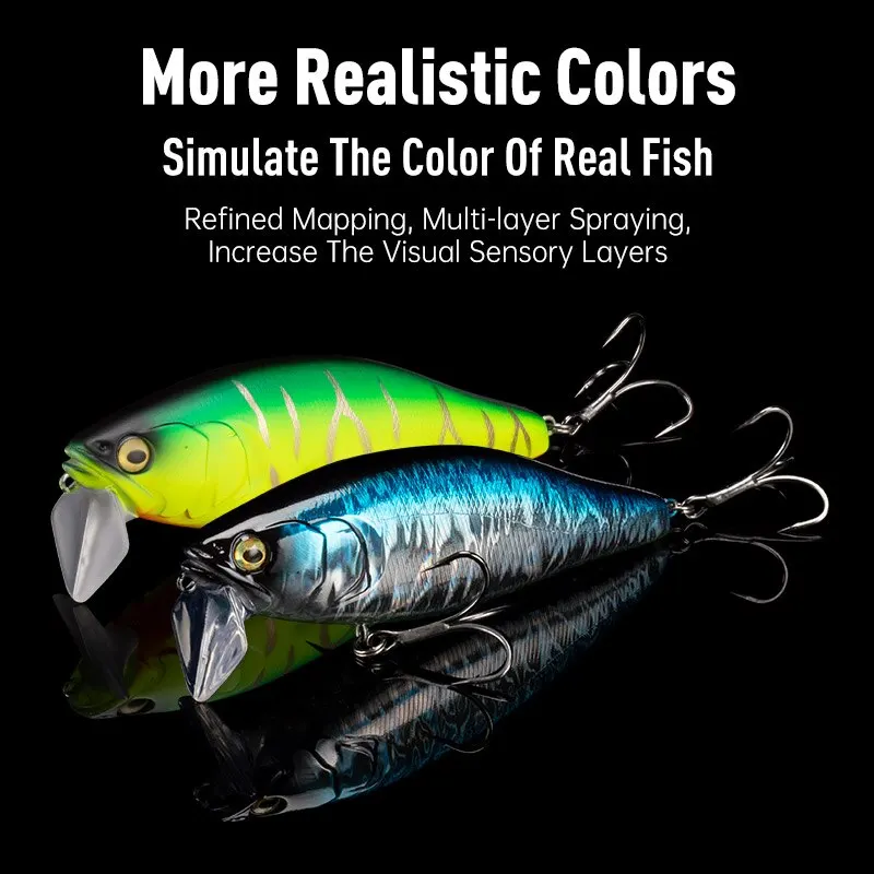 I-JACK Minnow Wobbler flotante 107mm para lucio - imagen 2