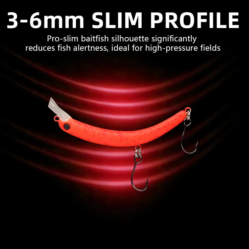 LETOYO 3,5g 60mm 60S Backlip Minnow Area señuelo duro trucha cebo Wobblers señuelo de pesca Minnow cebo Artificial cebo de agua dulce - imagen 4