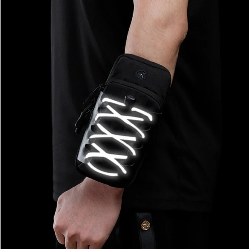 Bolsa de almacenamiento impermeable para motocicleta, brazalete deportivo a prueba de golpes, bolsa de almacenamiento para teléfono móvil, bolsa para marco frontal, motociclismo