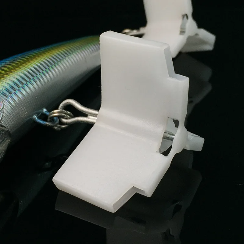 Protector de anzuelo triple de gran tamaño, lote de conector de anzuelo grande, 10 piezas en oferta - imagen 3