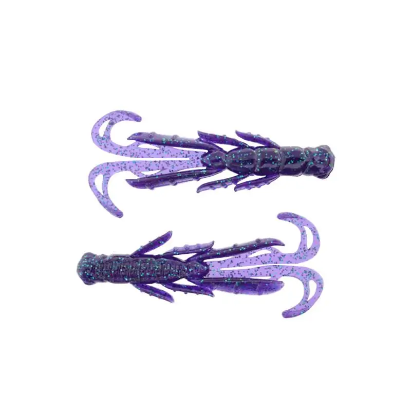 XZone Invisible Alien Bugs señuelo cebo suave negro Pit pesca salvaje criatura sigilosa cebo flotante lubina - imagen 5