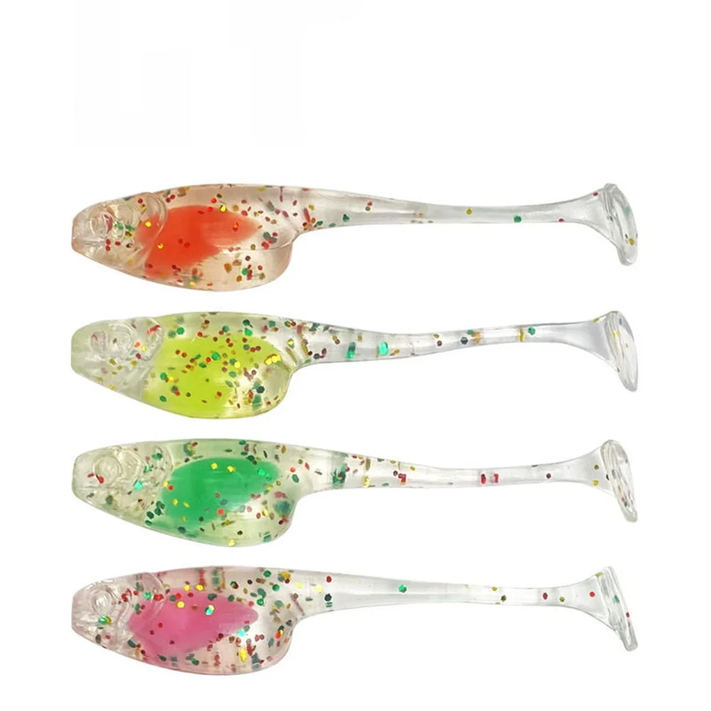 Señuelos de pesca swimbait silicona jigging gusano wobblers - imagen 5