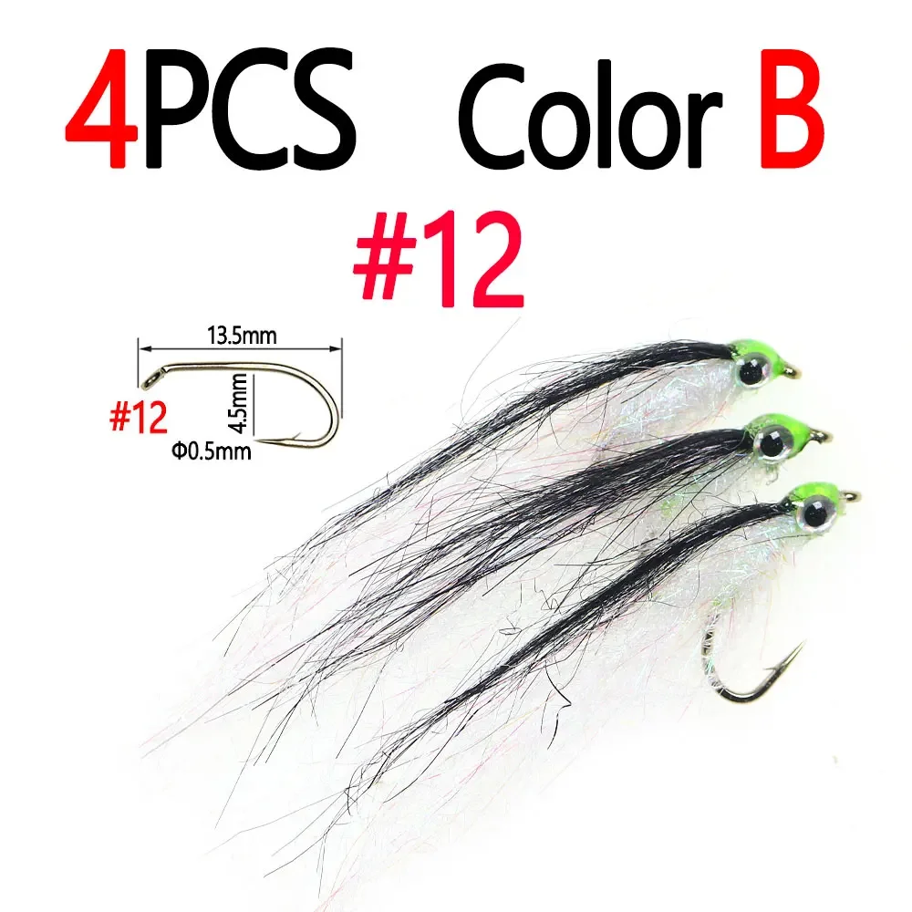 4pcs Color B Size 12