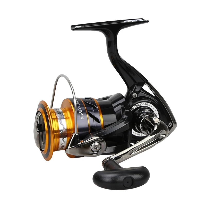 Carrete de pesca DAIWA MISSION CS 2000-4000 nuevo tamaño carrete de aluminio mecanizado ABS 2KG-6KG potencia 3 + 1BB - imagen 5