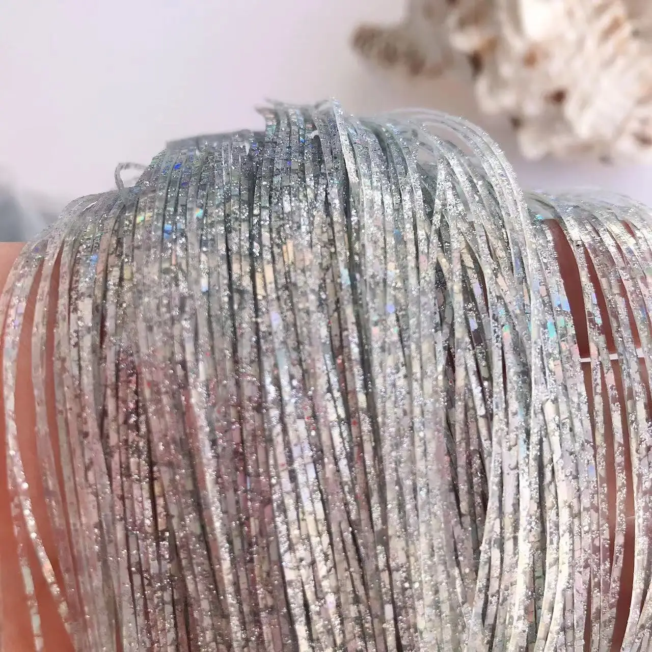 Capas de falda de silicona para señuelo de pesca, Material de falda de silicona para artesanía de aparejos, Spinner DIY, plantillas de goma, Buzzbait 8850-001 - imagen 4