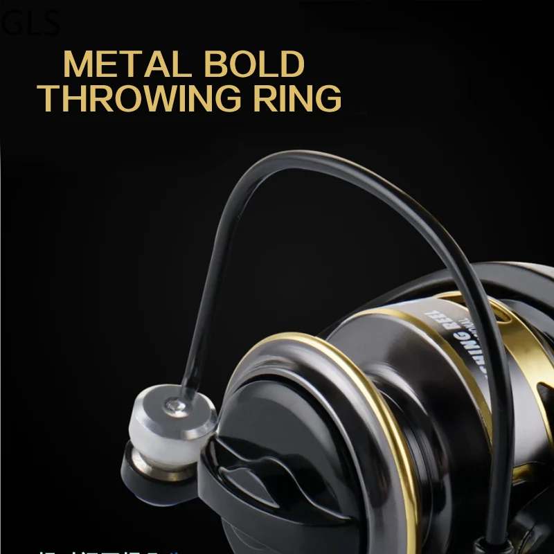 Nuevo Carrete de pesca ultraligero con agarre EVA serie ZP 500/800 12 + 1BB relación de engranaje de alta velocidad 5,2: 1 Mini carrete giratorio de Metal - imagen 5