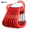 10 piezas - 8 cm Rojo