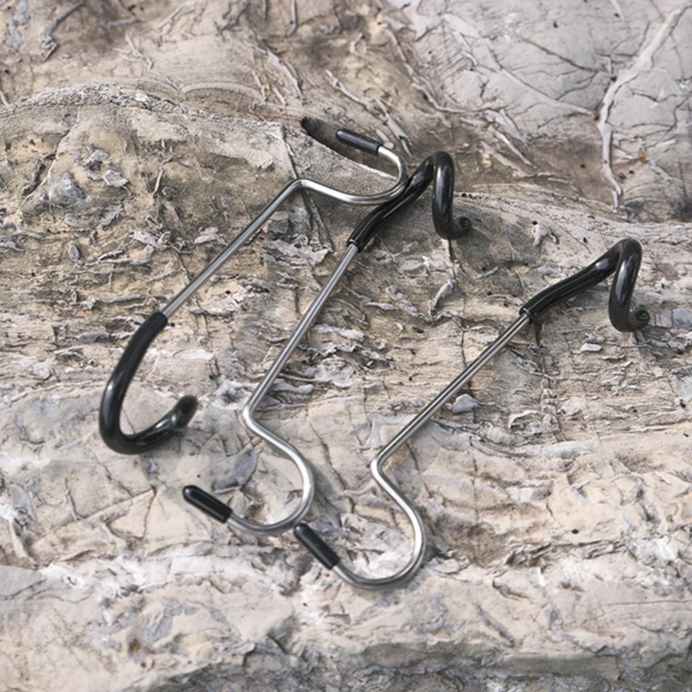 Soporte de luz de acero inoxidable para tienda de campaña, percha portátil de 1 a 4 piezas, para caza, pesca, herramientas al aire libre - imagen 4