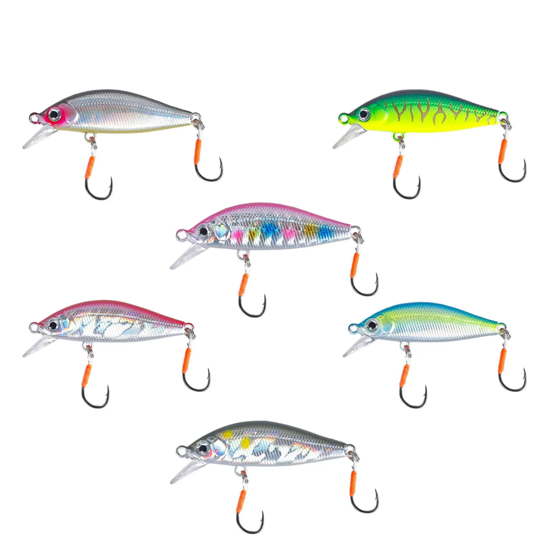 Japan Stream Trout Fishing Lure Peche Leurre 50mm 3.2g Sinking Minnow Lure Artificial Bait For Perch Pike Trout - imagen 2