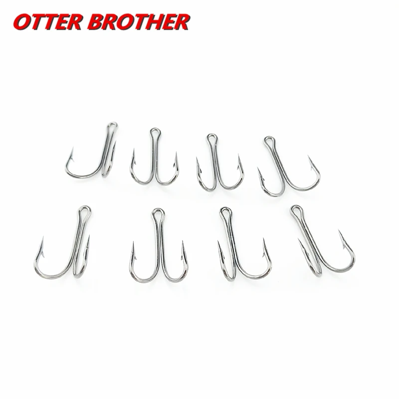 20 unids/caja anzuelo doble de pesca uso duradero atado de moscas de acero al carbono anzuelos de pesca largos y altos para señuelo suave Jig Bass señuelo Accesorios - imagen 3