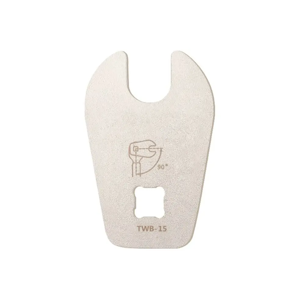 Llave dinamométrica de acero para bicicleta, cabezal de llave de trinquete de Twb13-19 plateada, herramientas mecánicas, herramienta manual, extensión de trinquete - imagen 3
