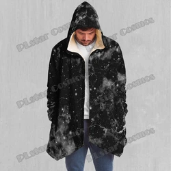 Capa de pesca Dark Matter con capucha y forro Sherpa para invierno