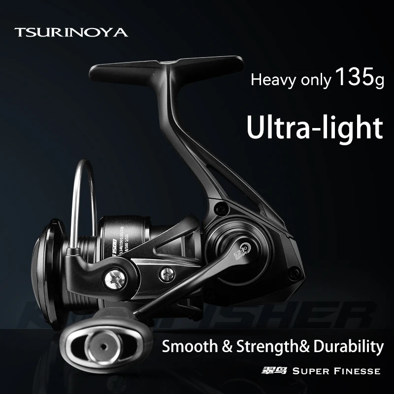 Carrete TSURINOYA Kingfisher ultraligero