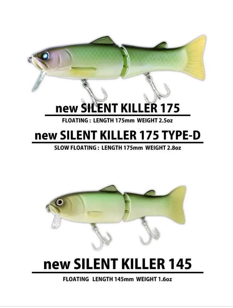 Descubra el nuevo Silent Killer 145 diseñado para una acción flotante lenta y liviana