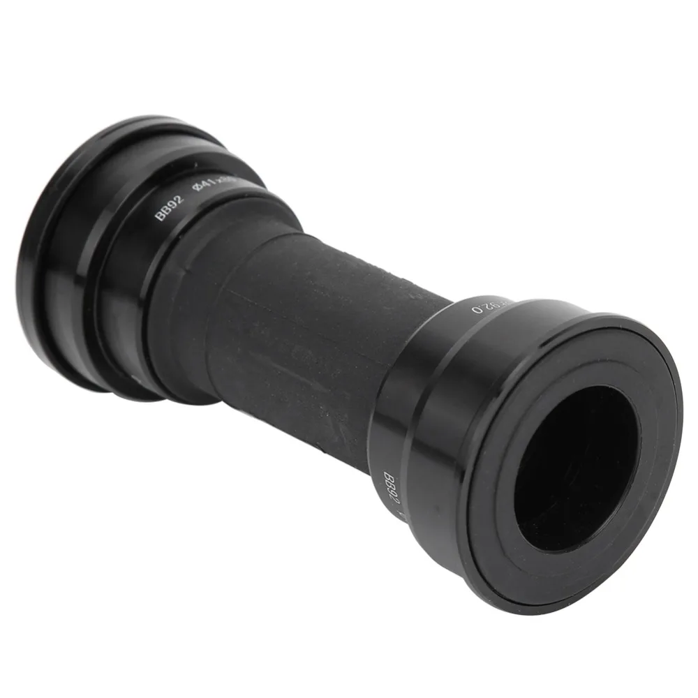 Soporte inferior de bicicleta BB92, husillo de manivela de 24mm, soporte hueco para bicicleta de montaña, rodamiento de acero de aleación de aluminio