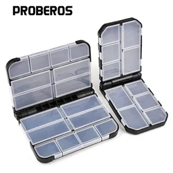 Caja de aparejos doble cara para señuelos duros, vinilos y accesorios