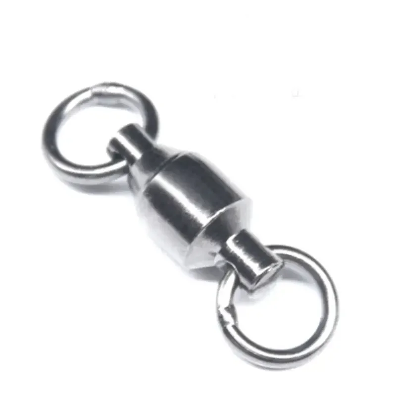 WEIHE 10 piezas 0 # -10 #   Giratorio de rodamiento de bolas con anillo sólido, accesorios de pesca, giratorios de alta calidad, accesorio de pesca - imagen 2