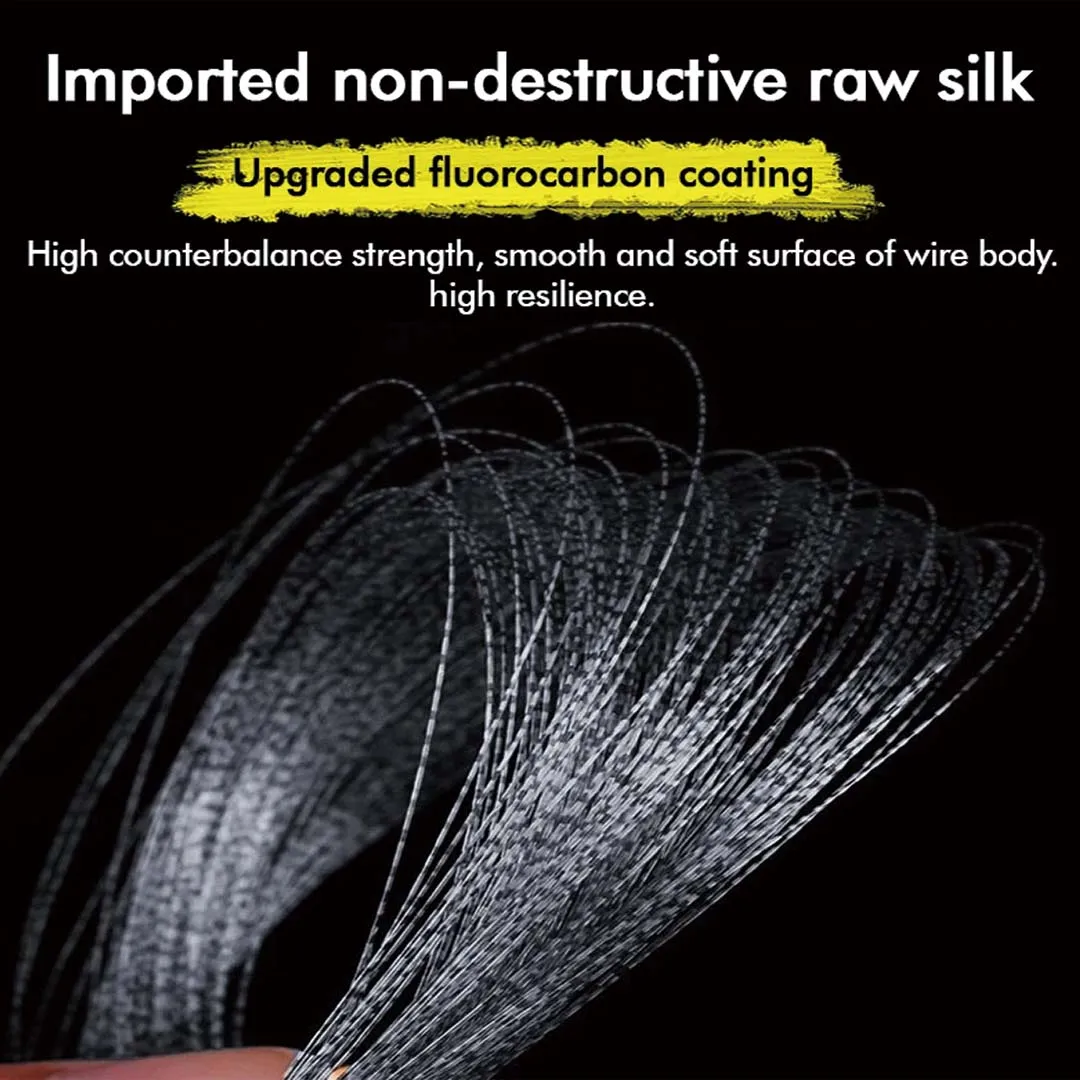 pesca pesca accesorios accesorios de pesca hilo trenzado pesca hilo peTHORNSLINE 6000M 3D Spoted hielo biónico recubierto de fluorocarbono línea de pesca monofilamento original japonés suministros de pesca en el océano - imagen 4