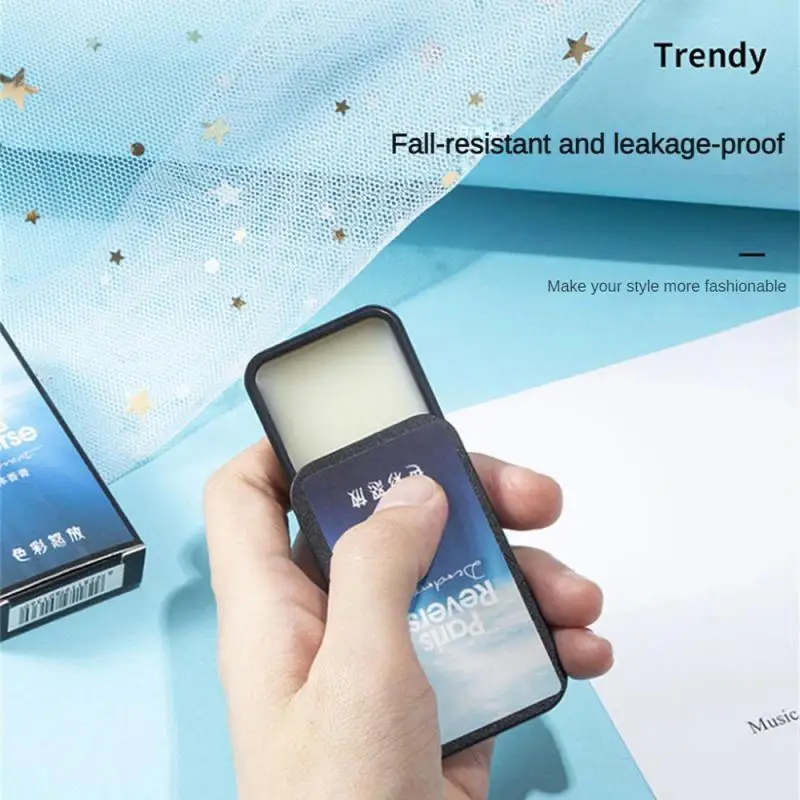 Perfume de bálsamo sólido, Fragancia ligera, desodorante portátil de bolsillo para hombres y mujeres, aromaterapia Natural fresca - imagen 5