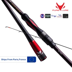 Caña de spinning PURELURE SEABED All-Fuji – Microcebo ligero para perca