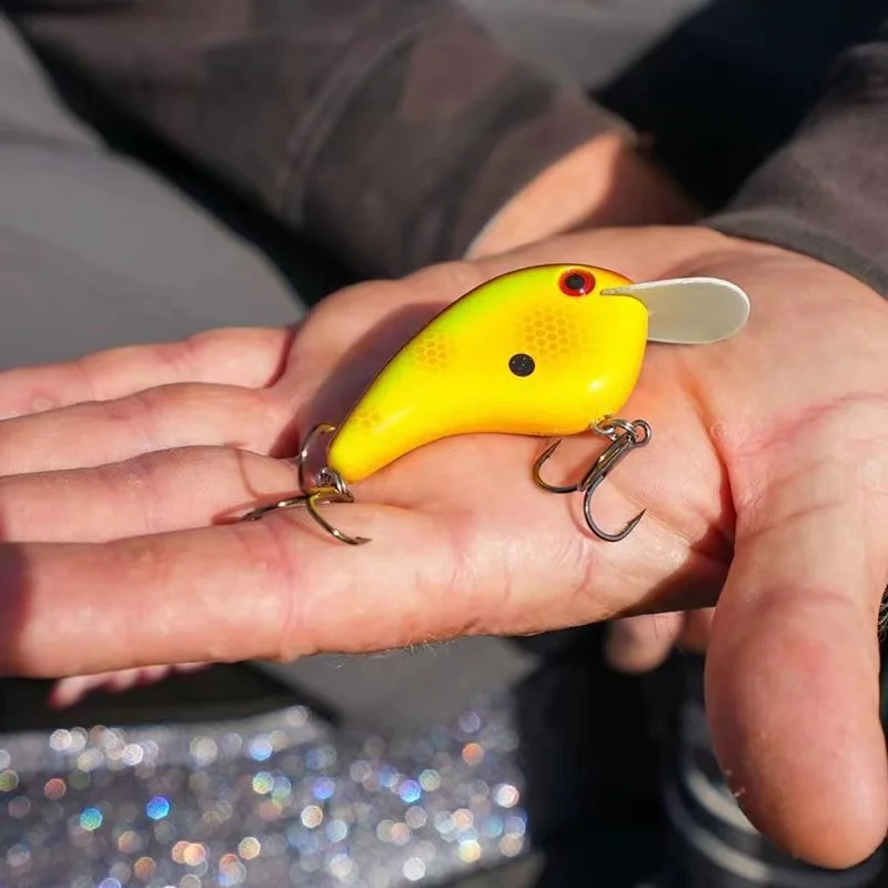 STRIKE KING CHICK MAGNET CANKBAIT poco profundo cebo de señuelo de grasa corporal estrecho importado de los Estados Unidos - imagen 2