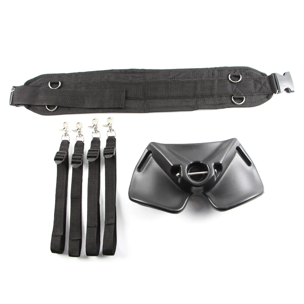 Soporte de caña de pescar para curricán de barco marino, Base ajustable, cinturón protector, chaleco, traje todo para peces grandes, protección de cintura superior - imagen 3