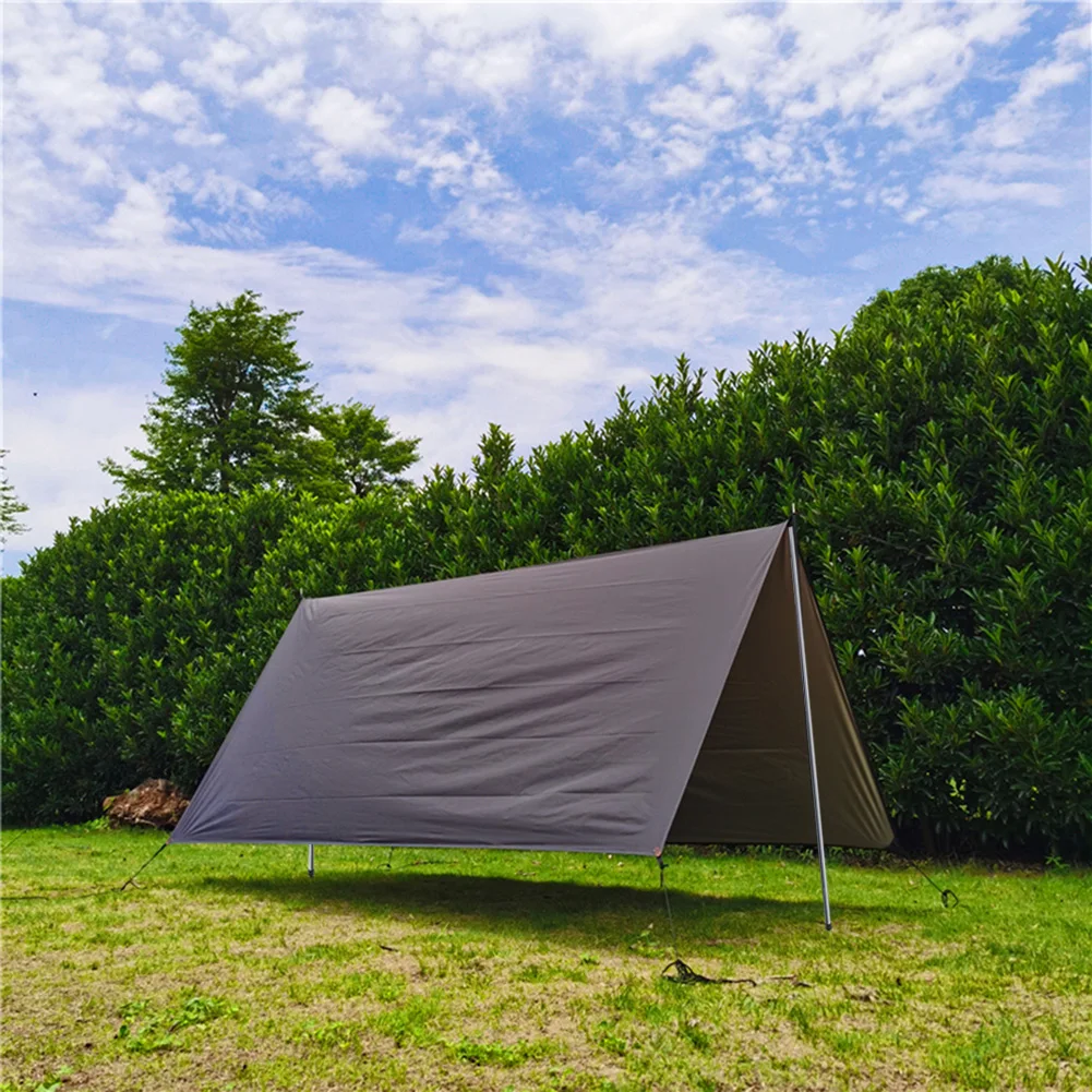 Postes de aleación de aluminio para tienda de campaña, varillas de lona de 200CM para toldo de Camping, refugio, mochilero, accesorios de vela para sombra de senderismo - imagen 5