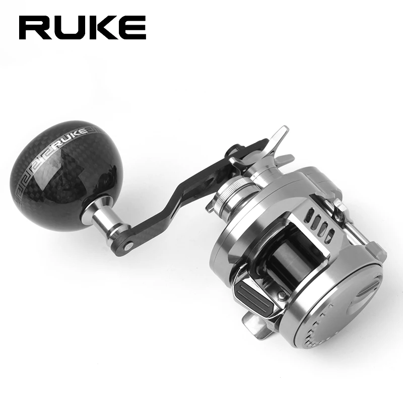Perilla de Carrete Carbono Ruke – Mango Ergonómico Pesca - imagen 5