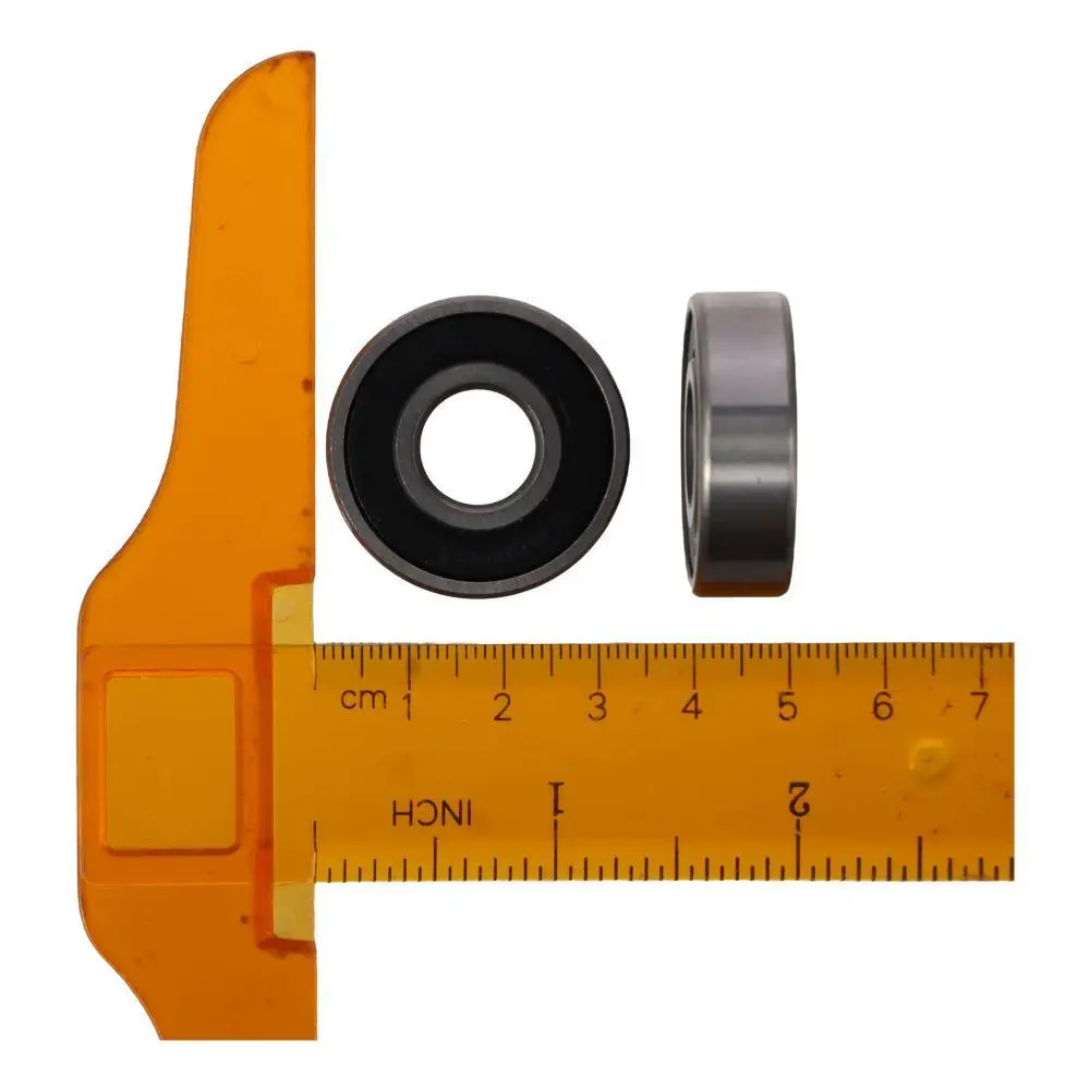 Rodamiento 6201-2RS para carrete de pesca – Doble blindaje goma - imagen 2