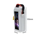 4S6500mah60C-XT60