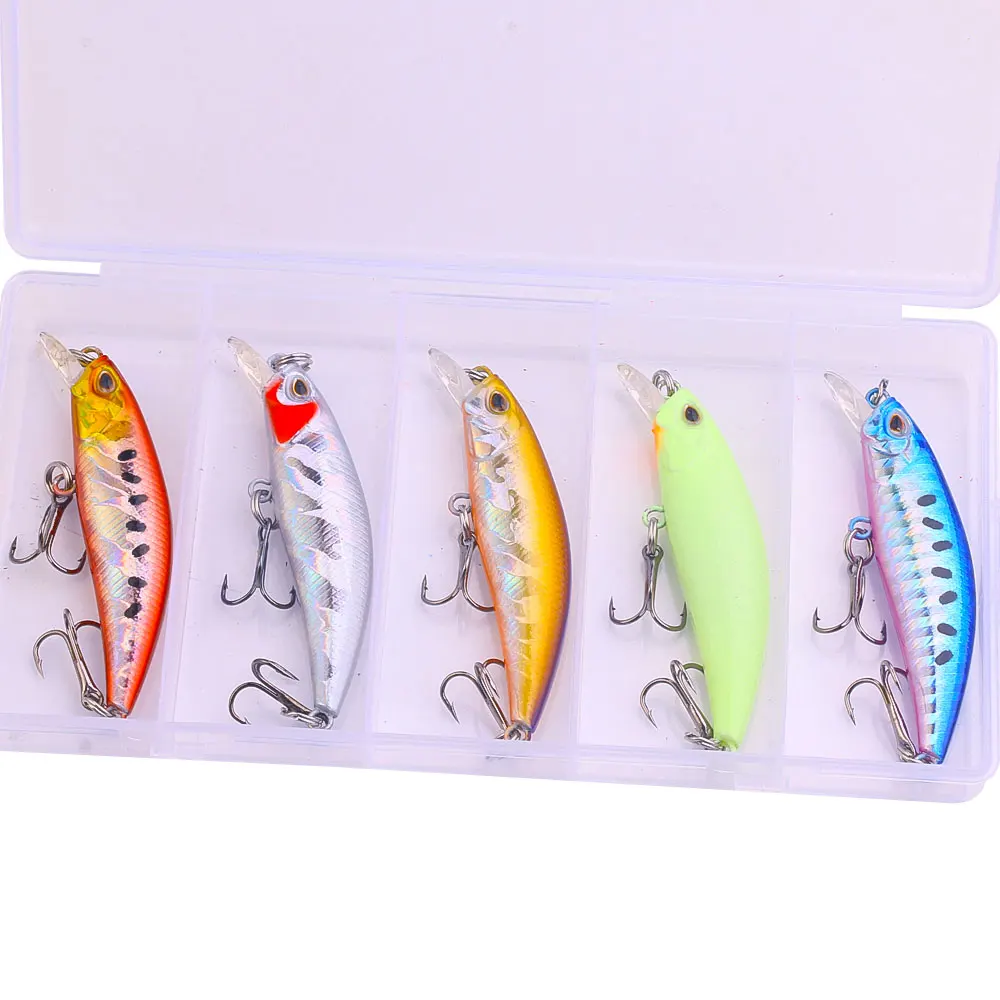 Señuelos Minnow hundibles para trucha lubina lucio - imagen 2