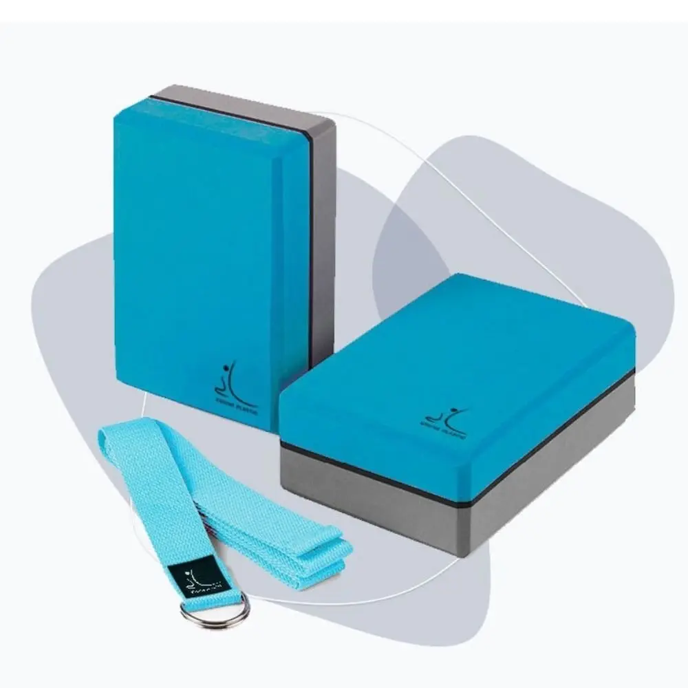 Suministros de baile, bloques de espuma de Yoga de alta densidad, bloque de Yoga EVA de Color sólido, accesorios ligeros antideslizantes, ladrillo para Pilates - imagen 2