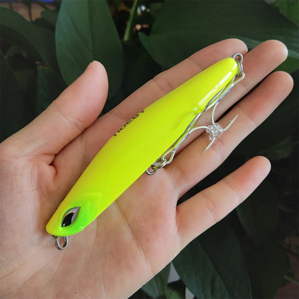 Señuelo de Pesca de 3 piezas, 99mm, 36g, aparejos de Pesca de lubina, accesorios de Pesca de carpa, cebo de agua salada Artificial - imagen 5