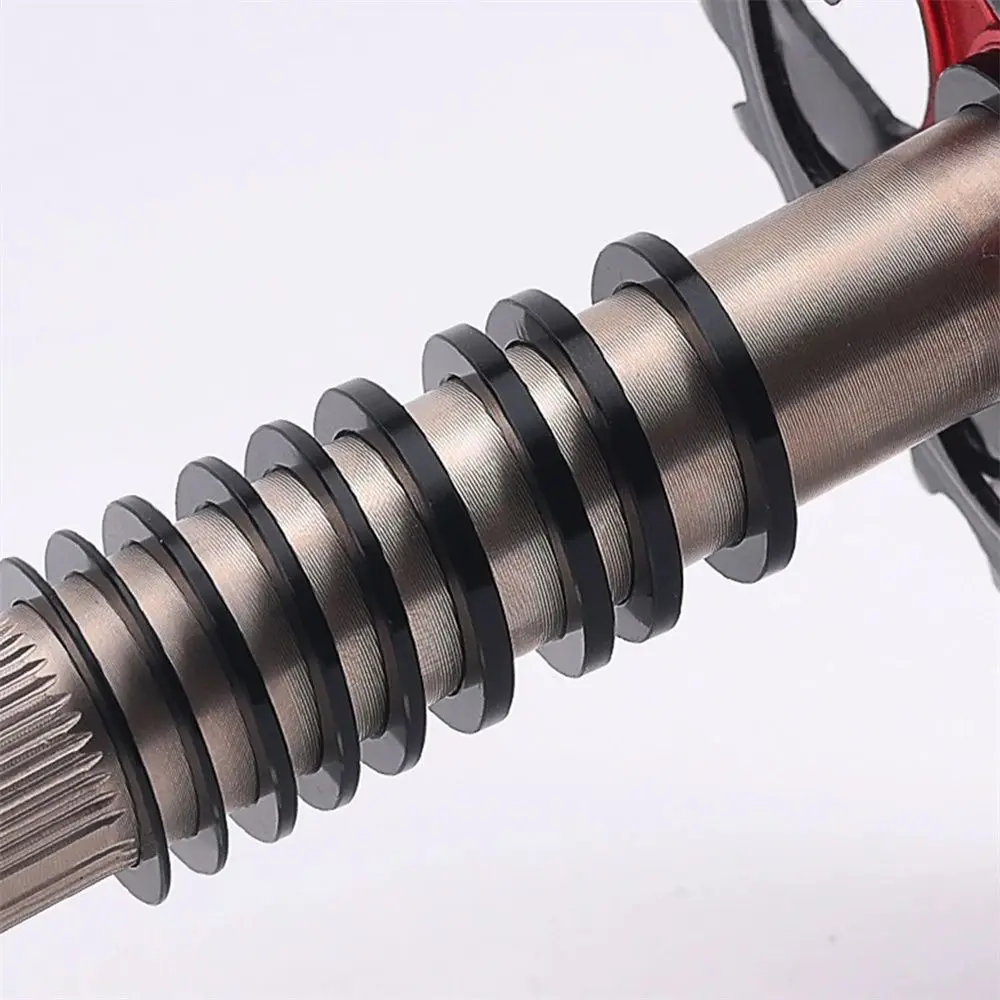 Arandelas huecas para bielas de bicicleta, cubierta de manivela de aleación de aluminio, Kit de ajustador de espaciadores de rueda de cadena - imagen 4