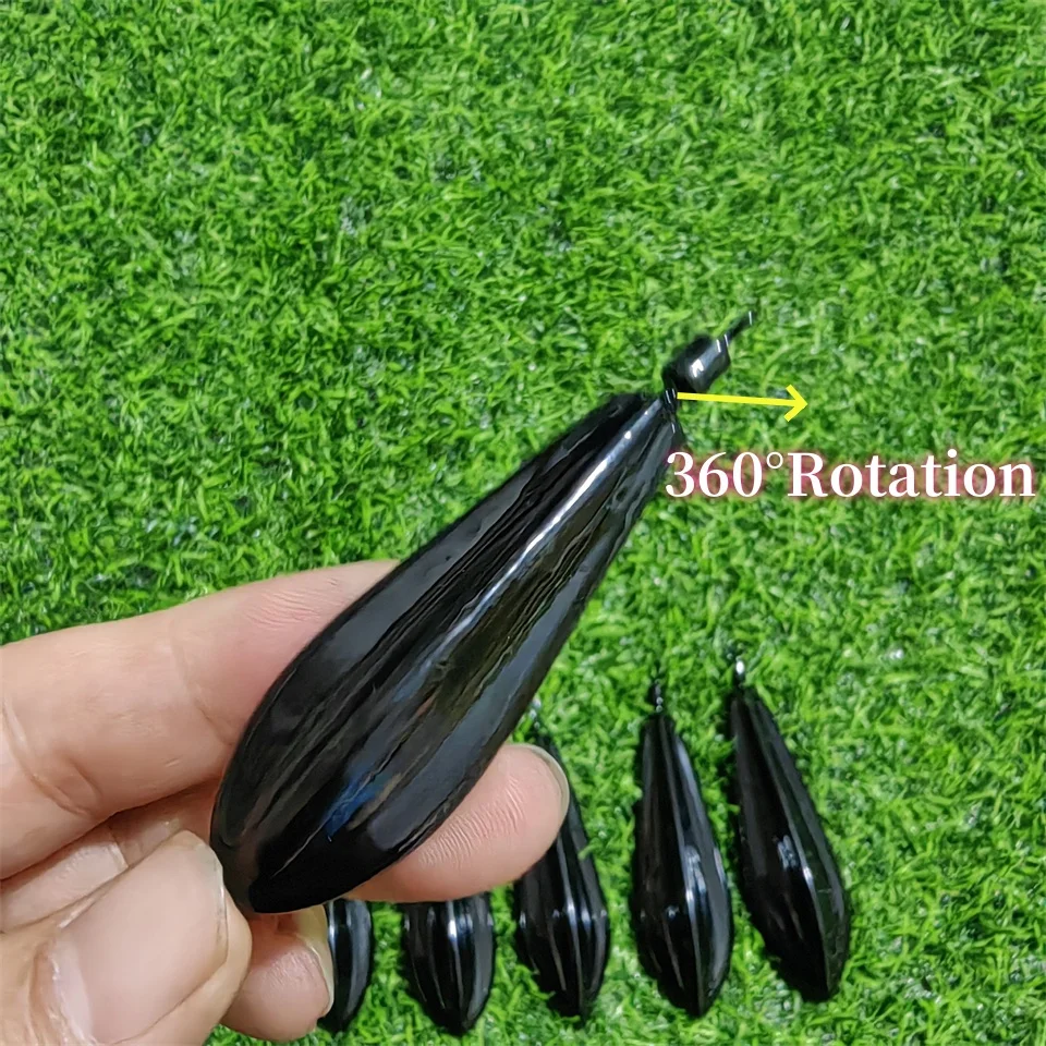 Swolfy-aparejos de pesca de carpa, 50G/60G/80G/100G/120G, 140G, grandes cables giratorios de Grippa, peso, todos los tamaños - imagen 3