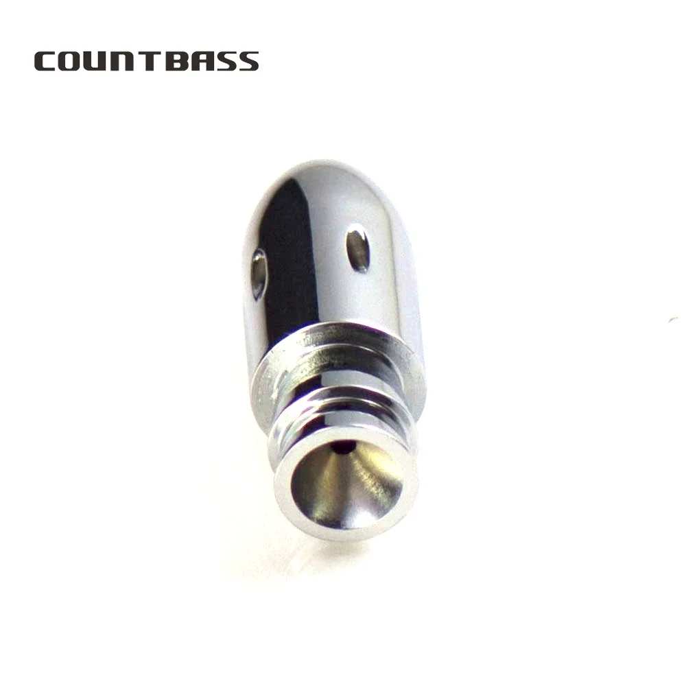 COUNTBASS 1,8 oz cabeza de chorro de bala de latón de níquel, señuelo de pesca de juego, señuelos Kinfish de atún Wahoo Marline Sailfish - imagen 5