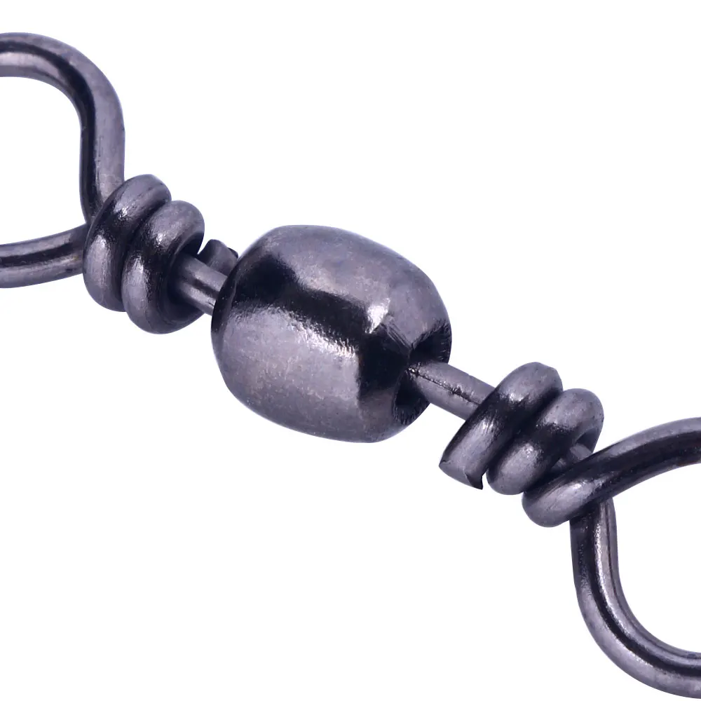 Conectores Giratorios con Mosquetón – Acero Inoxidable para Pesca - imagen 3