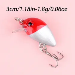 Crazy Wobbler Mini Topwater Crankbait – Señuelo flotante para lubina