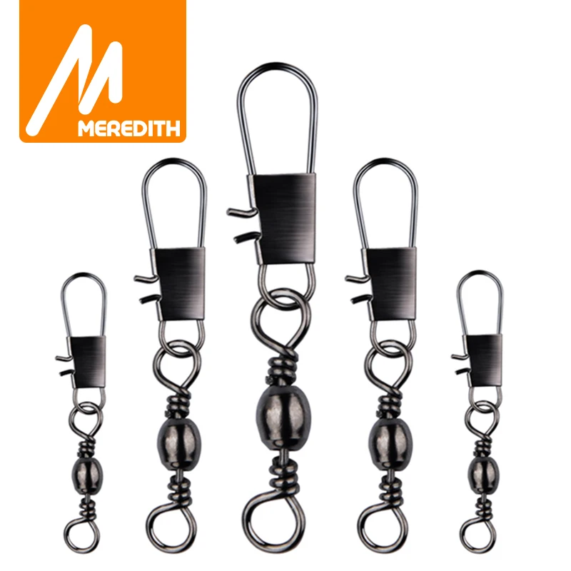 Meredith Pin Conector giratorio de acero inoxidable para pesca