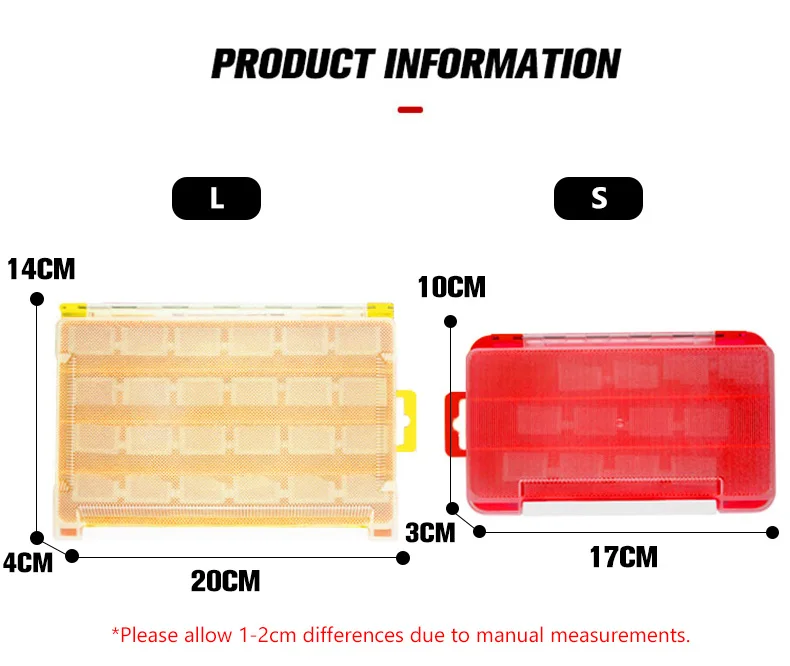Descubra soluciones de almacenamiento versátiles con nuestros tamaños de L y S