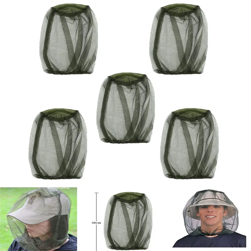 Sombrero de pesca antimosquitos – Malla transpirable ajustable unisex