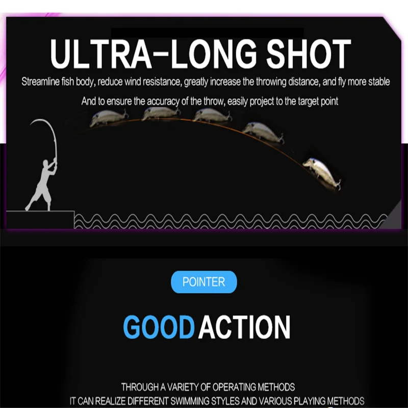 Topline-Señuelos de Pesca modelo 5G-14G, Wobblers, cebo duro, 38 colores para elegir, profundidad de piscardo profesional, 0,8 M-1,5 M - imagen 4