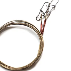 Leader de Alambre de Acero Pro Fisher – 40cm, juego de 2 unidades