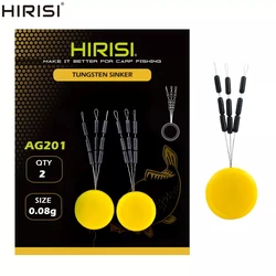 Plomos tungsteno AG200 para pesca de carpa