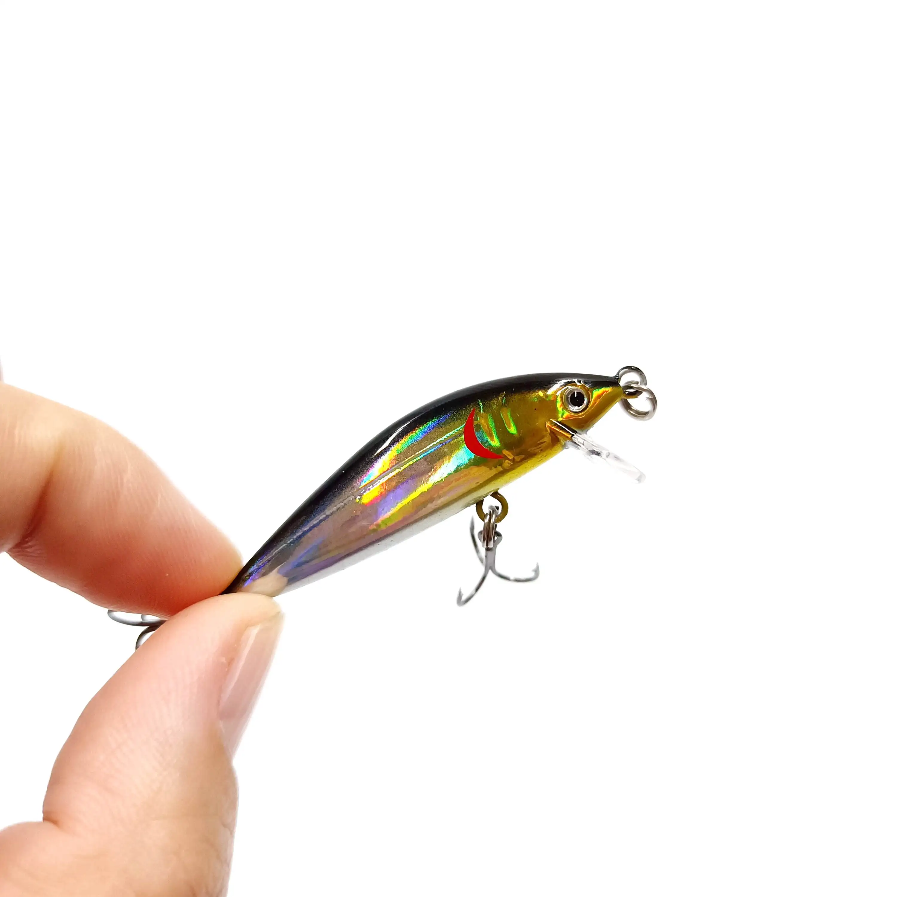 DUODUOYU 1 Uds Mini Minnow señuelo de Pesca 2,8g/50mm hundimiento Wobbler Jerkbait cebo manivela Isca lubina aritical aparejos de Pesca - imagen 5