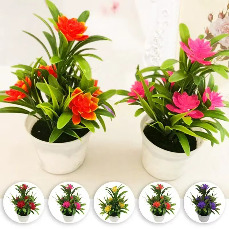 Flor Artificial Multicolor – Decoración para Bodas, Fiestas y Hogar - imagen 2