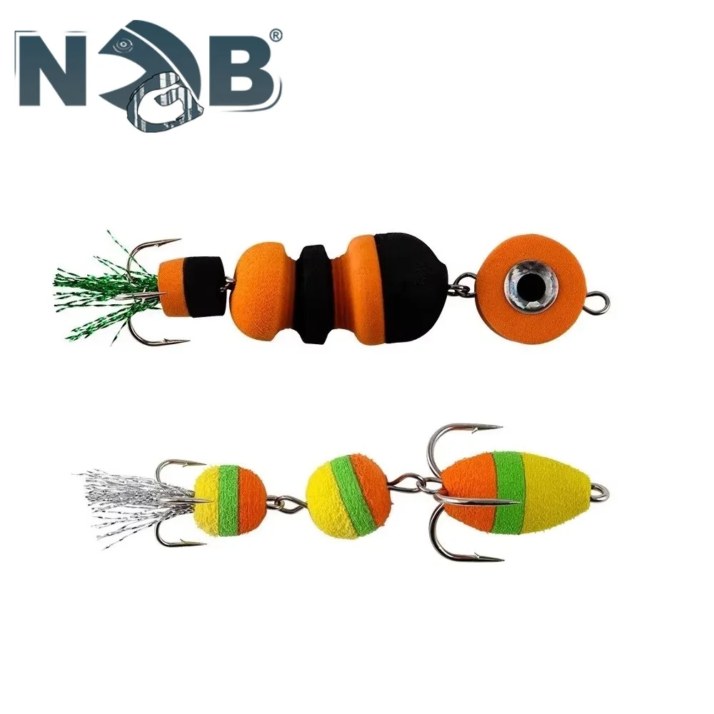 NGB-señuelo de pesca suave multiarticulado, mandula, 2g, 3g, 10g, 7,5-9cm, cebo Artificial, Swimbait, lubina, Wobbler - imagen 2