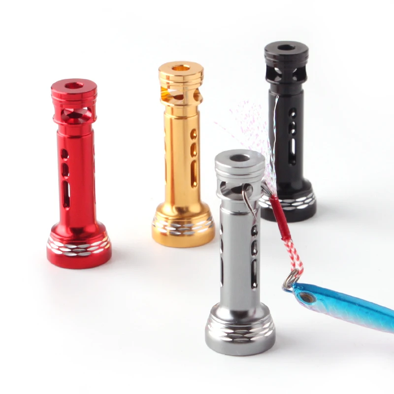 Ruke, 1 unidad, soporte para carrete de pesca, traje para carrete giratorio tipo Shima/Daiw, longitud de 488,8mm, peso 7g, mango de carrete protector, carrete giratorio DIY