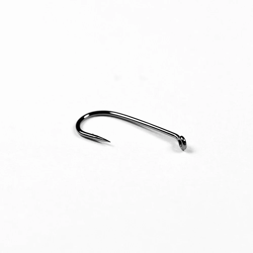 1000 Uds. Anzuelo de Pesca con mosca de competición, materia para atar, gusano seco Shirmp, anzuelo para mosca Caddis húmedo, suministros de Pesca de níquel negro - imagen 4