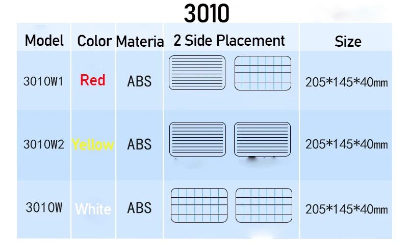 Hecho en Japón MEIHO 3010W 1010W caja de accesorios de pesca caja de aparejos de pesca de doble cara cajas de almacenamiento de cebo de señuelo caja de plástico - imagen 5